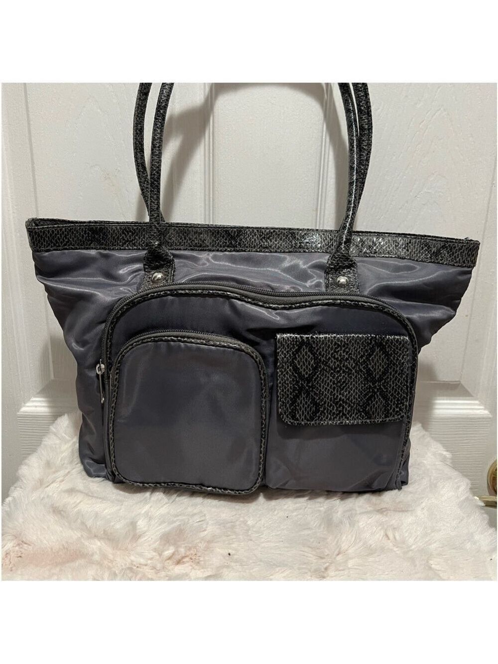 AVON TOTE GRAY - Picture 2 of 12